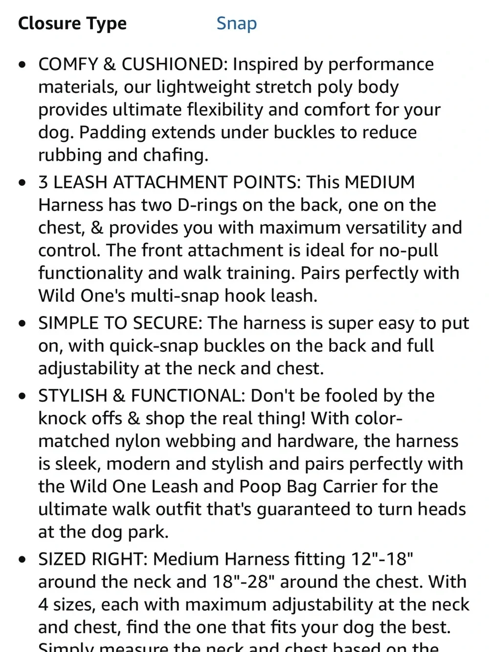 Navy Padded No-Pull Dog Harness